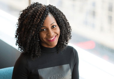 Headshot collage of diverse smiling employees.