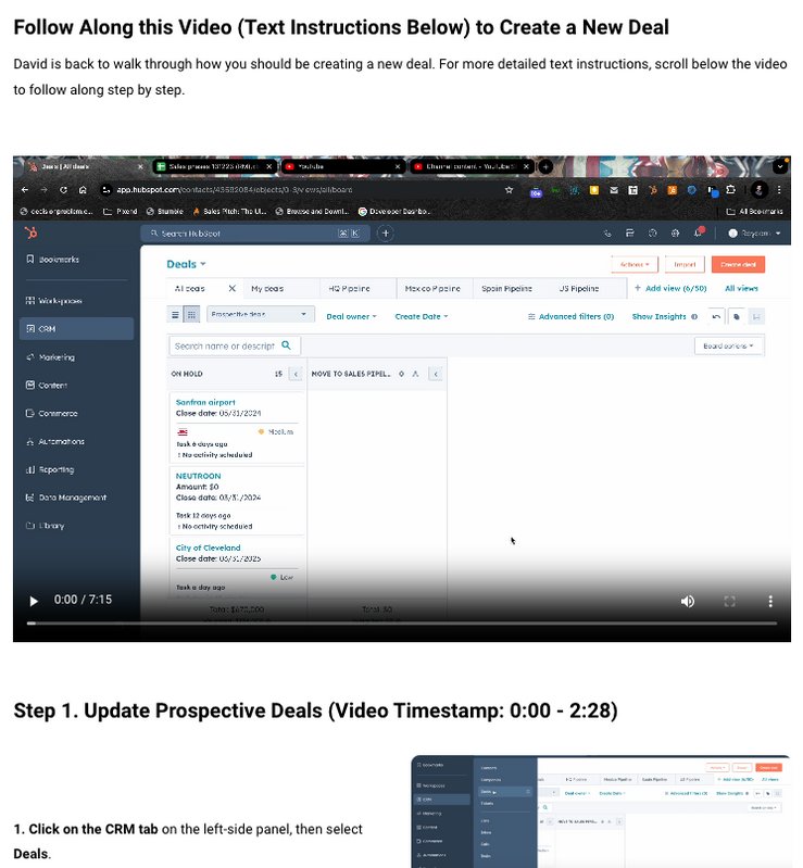 Screenshot of a learning path within the Gateway platform.